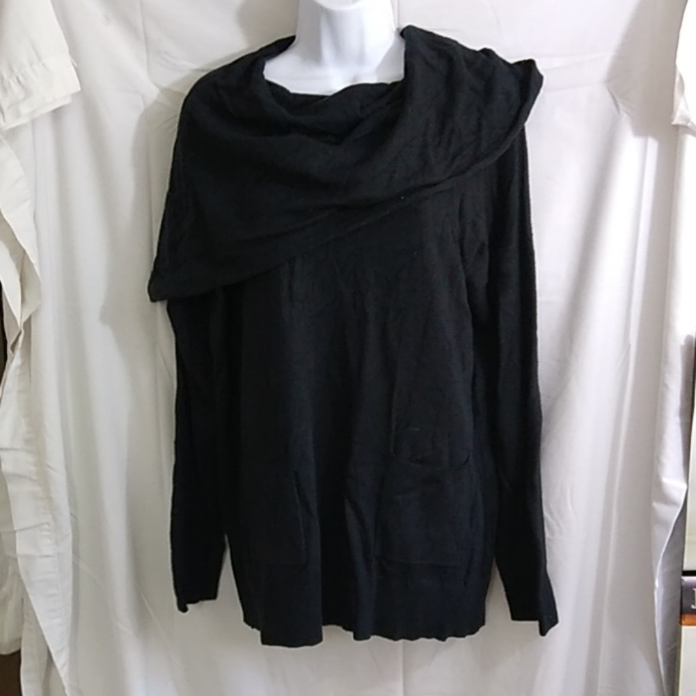 Jamie Gries Collection 2x black sweater #MA108